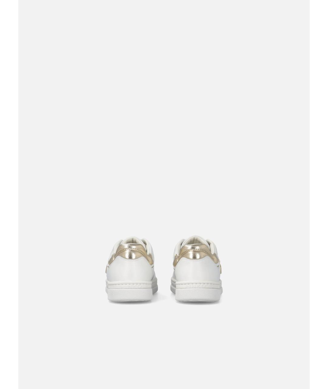 PINKO Белые кожаные кеды, фото 8