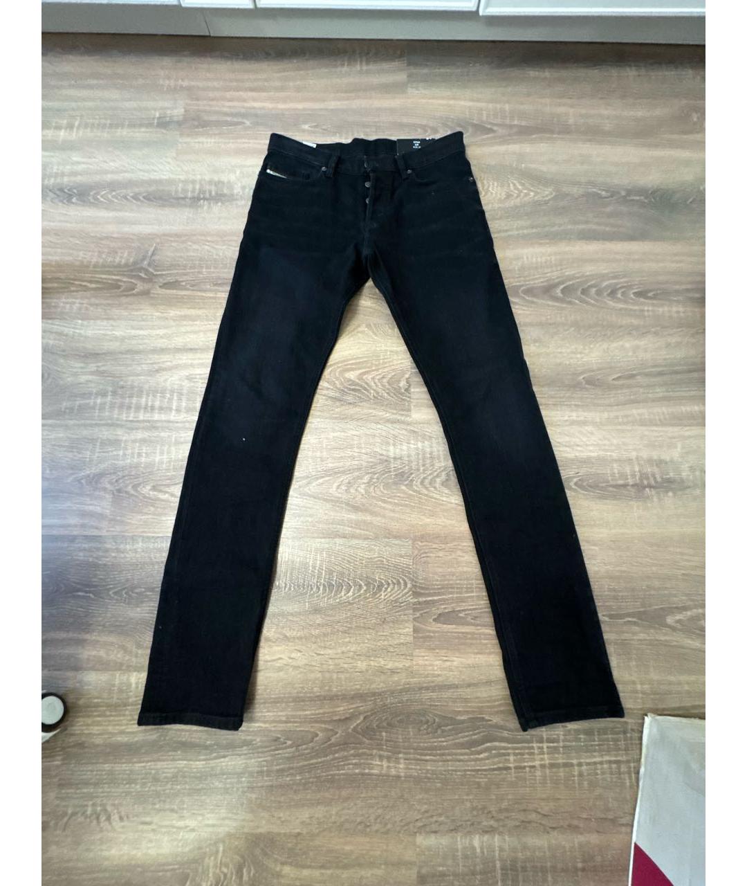 DIESEL Черные джинсы слим, фото 8