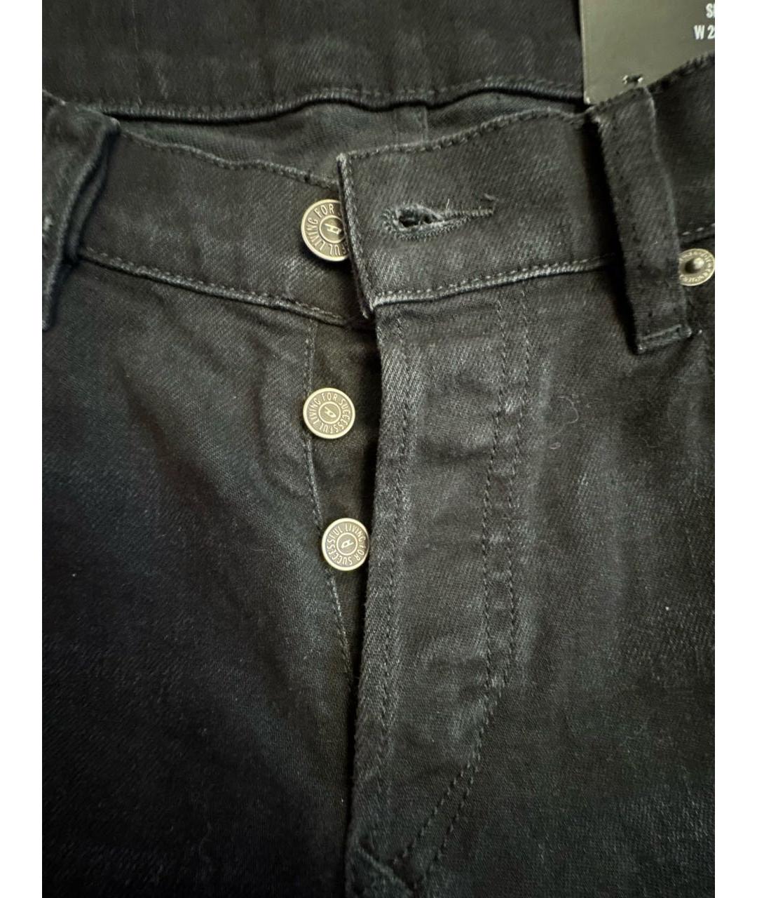 DIESEL Черные джинсы слим, фото 7