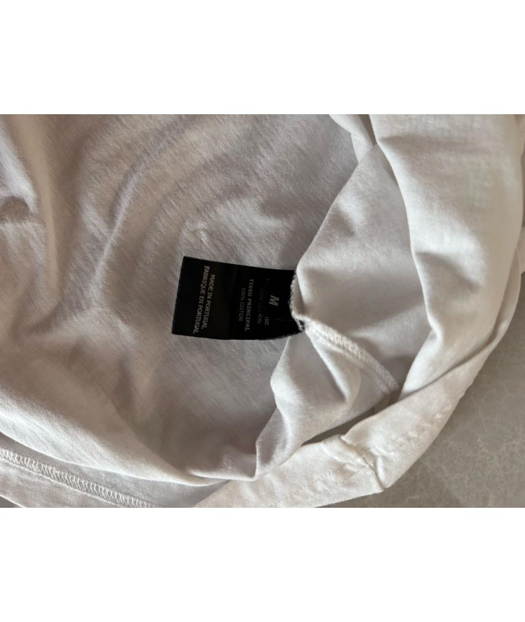 VETEMENTS Белая хлопковая футболка, фото 5