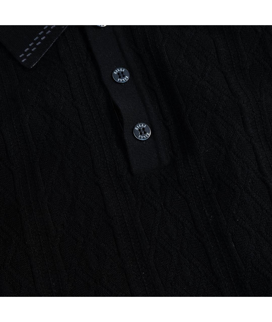 ZILLI Черный кашемировый джемпер / свитер, фото 4