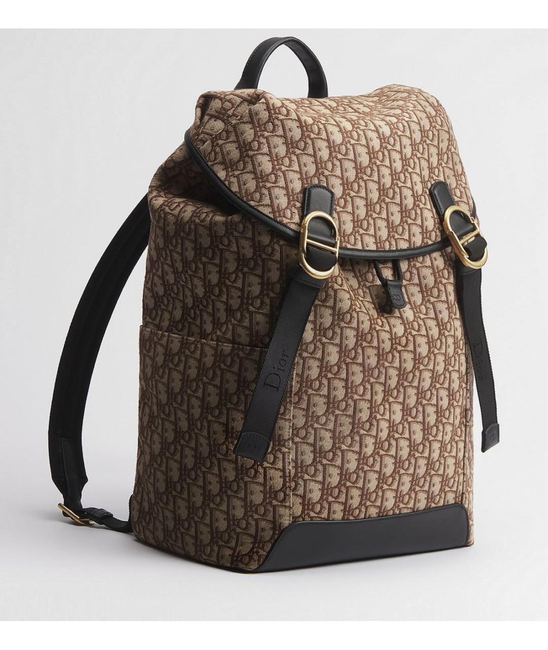 CHRISTIAN DIOR Коричневый рюкзак, фото 5