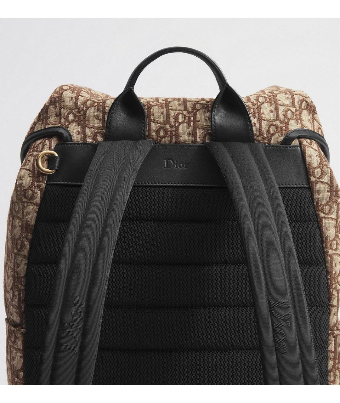 CHRISTIAN DIOR Коричневый рюкзак, фото 4