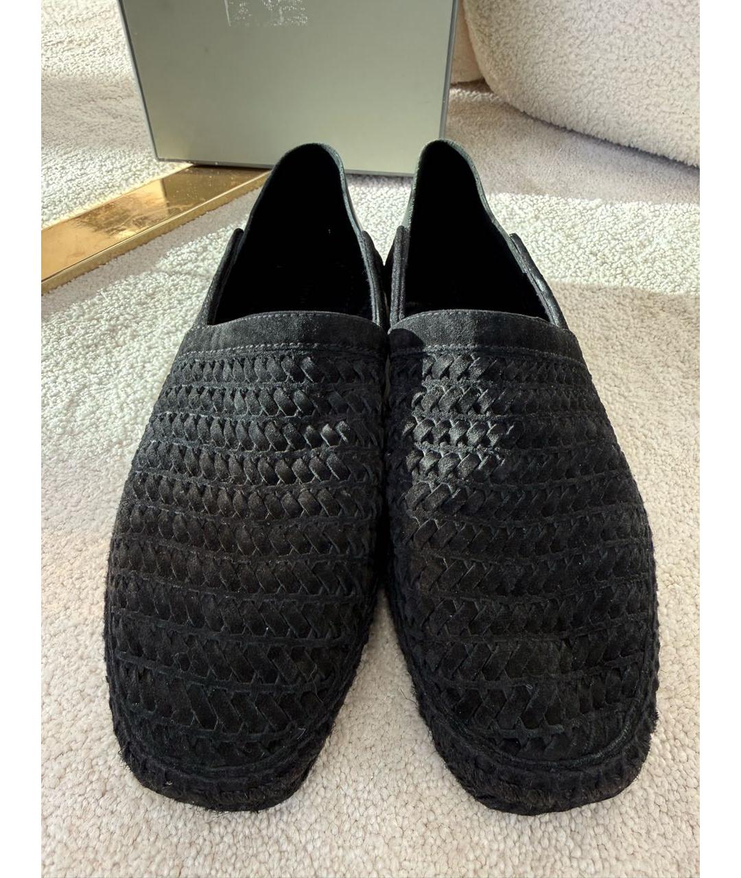 TOM FORD Черные замшевые эспадрильи, фото 2