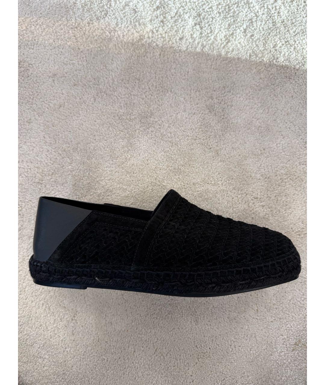TOM FORD Черные замшевые эспадрильи, фото 5