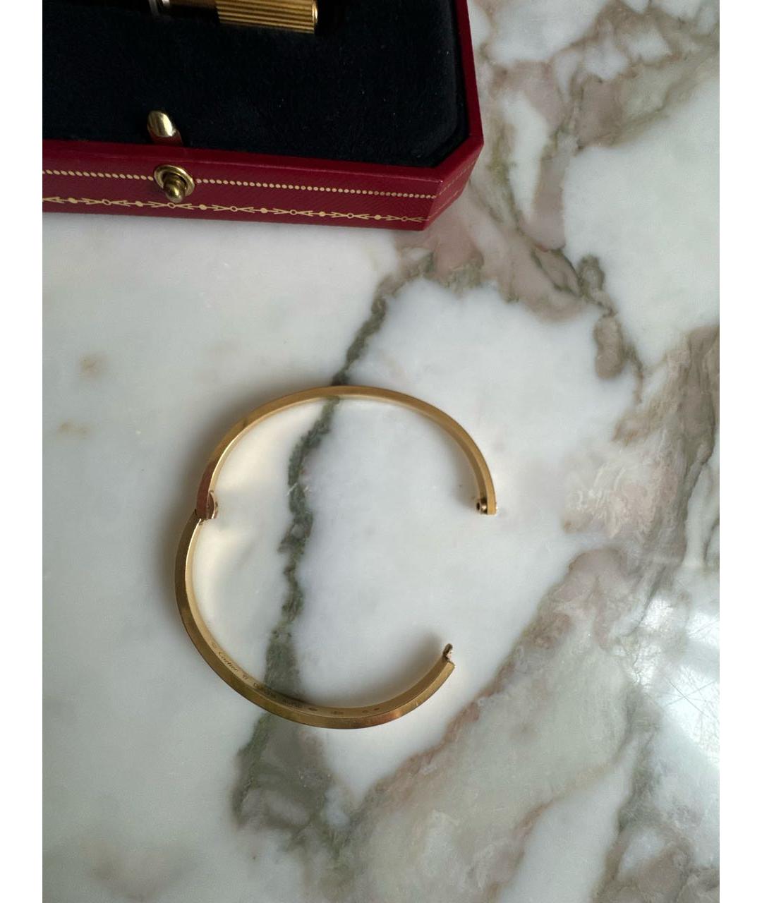 CARTIER Золотой браслет из желтого золота, фото 5