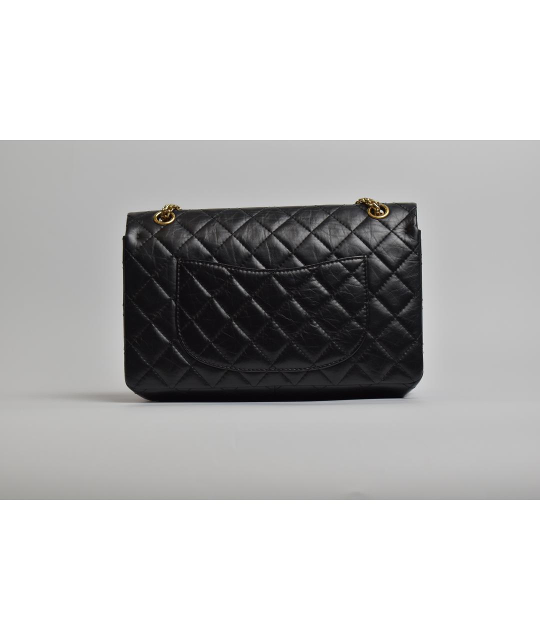 CHANEL Черная кожаная сумка через плечо, фото 3