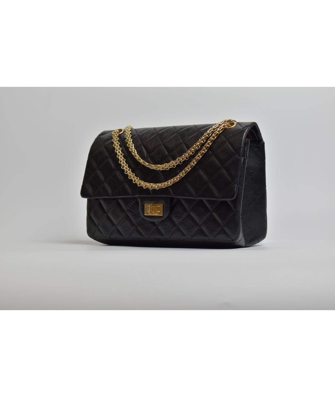CHANEL Черная кожаная сумка через плечо, фото 2