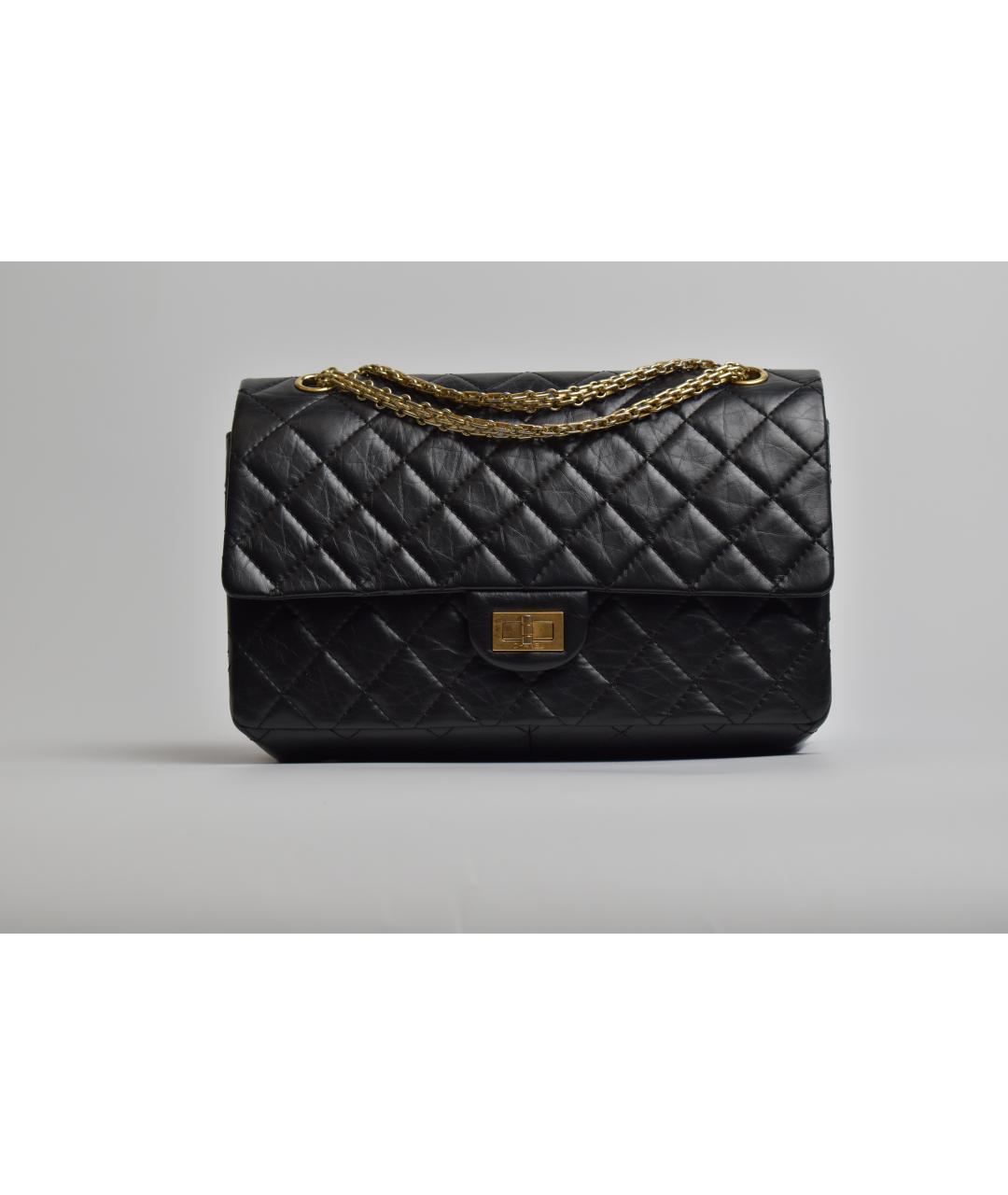 CHANEL Черная кожаная сумка через плечо, фото 10