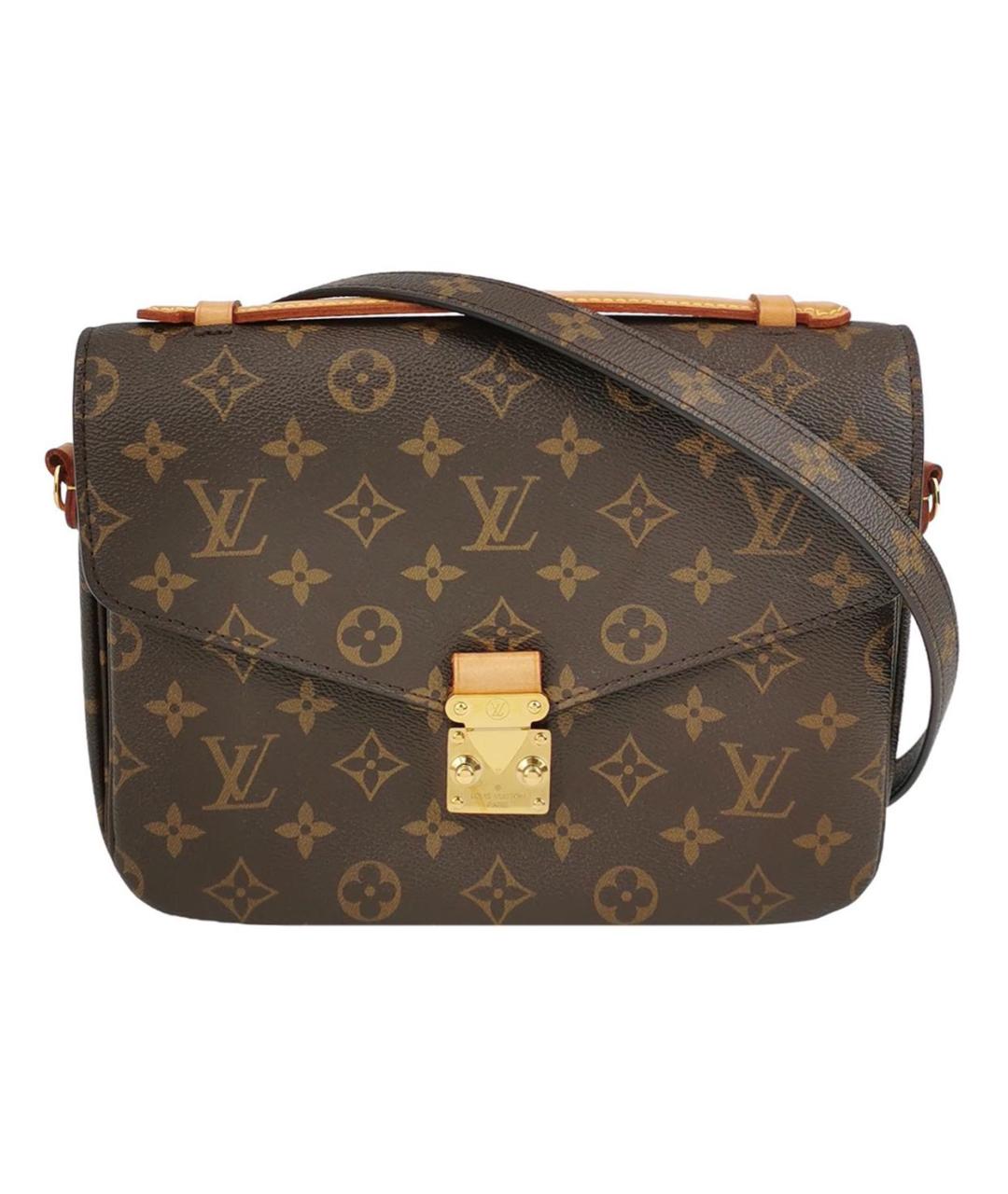 LOUIS VUITTON Коричневая сумка через плечо, фото 9