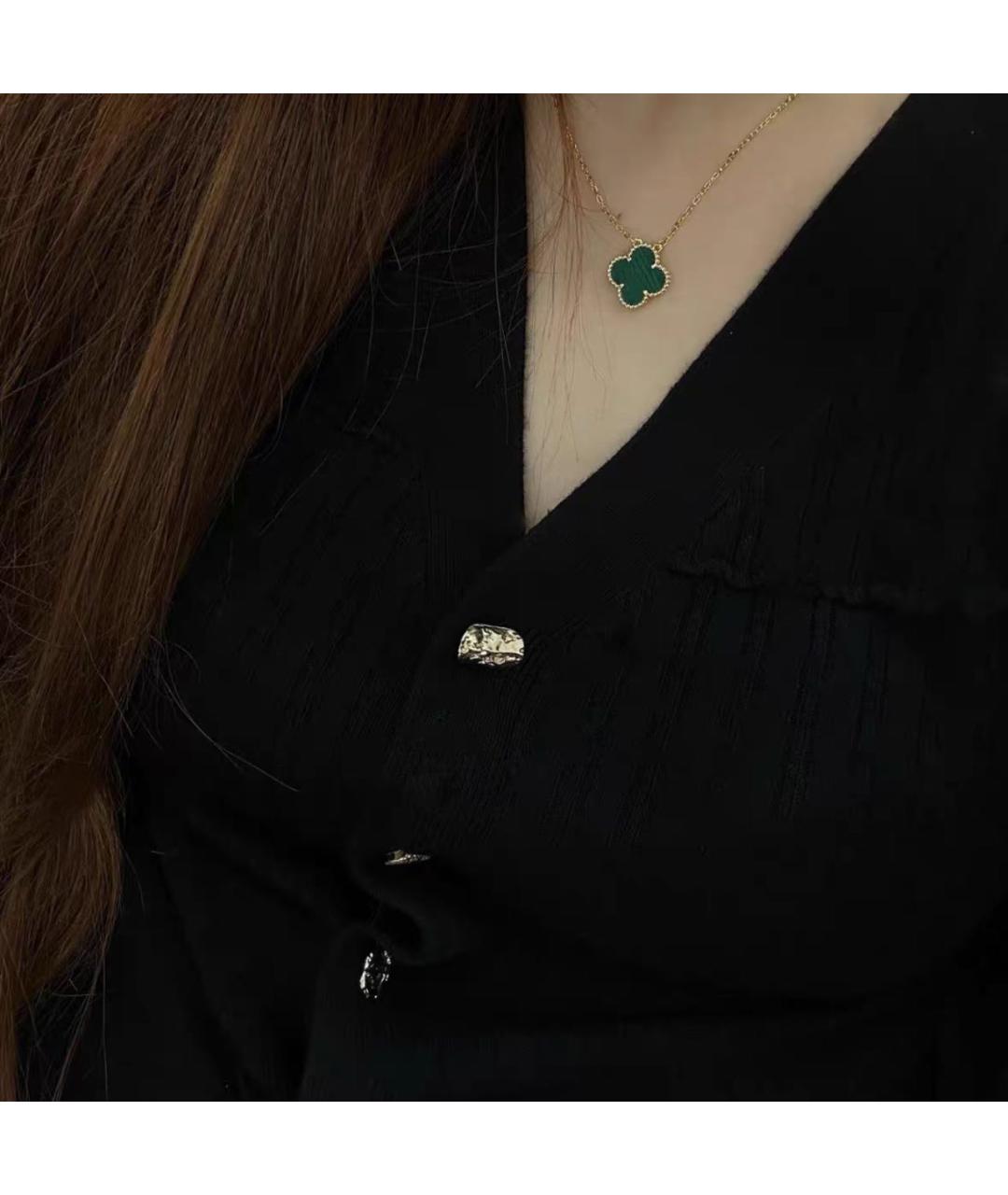 VAN CLEEF & ARPELS Зеленая подвеска, фото 4