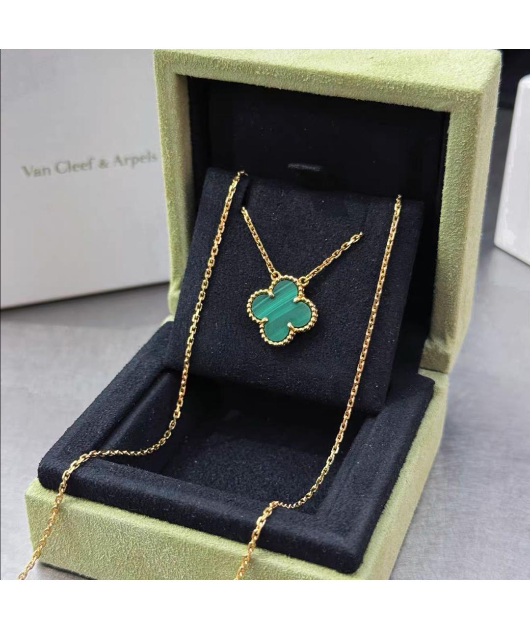 VAN CLEEF & ARPELS Зеленая подвеска, фото 3
