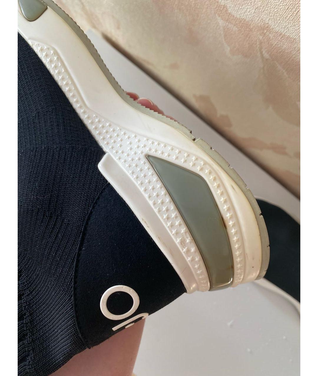 LIU JO Черные текстильные кроссовки, фото 5