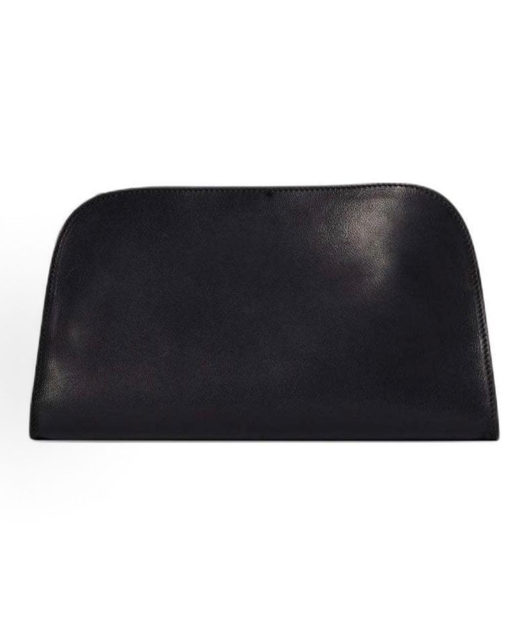 THE ROW Черная кожаная сумка через плечо, фото 3