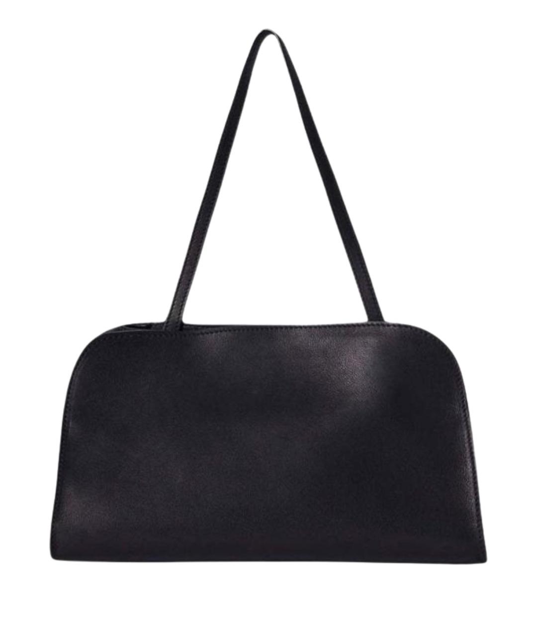 THE ROW Черная кожаная сумка через плечо, фото 1