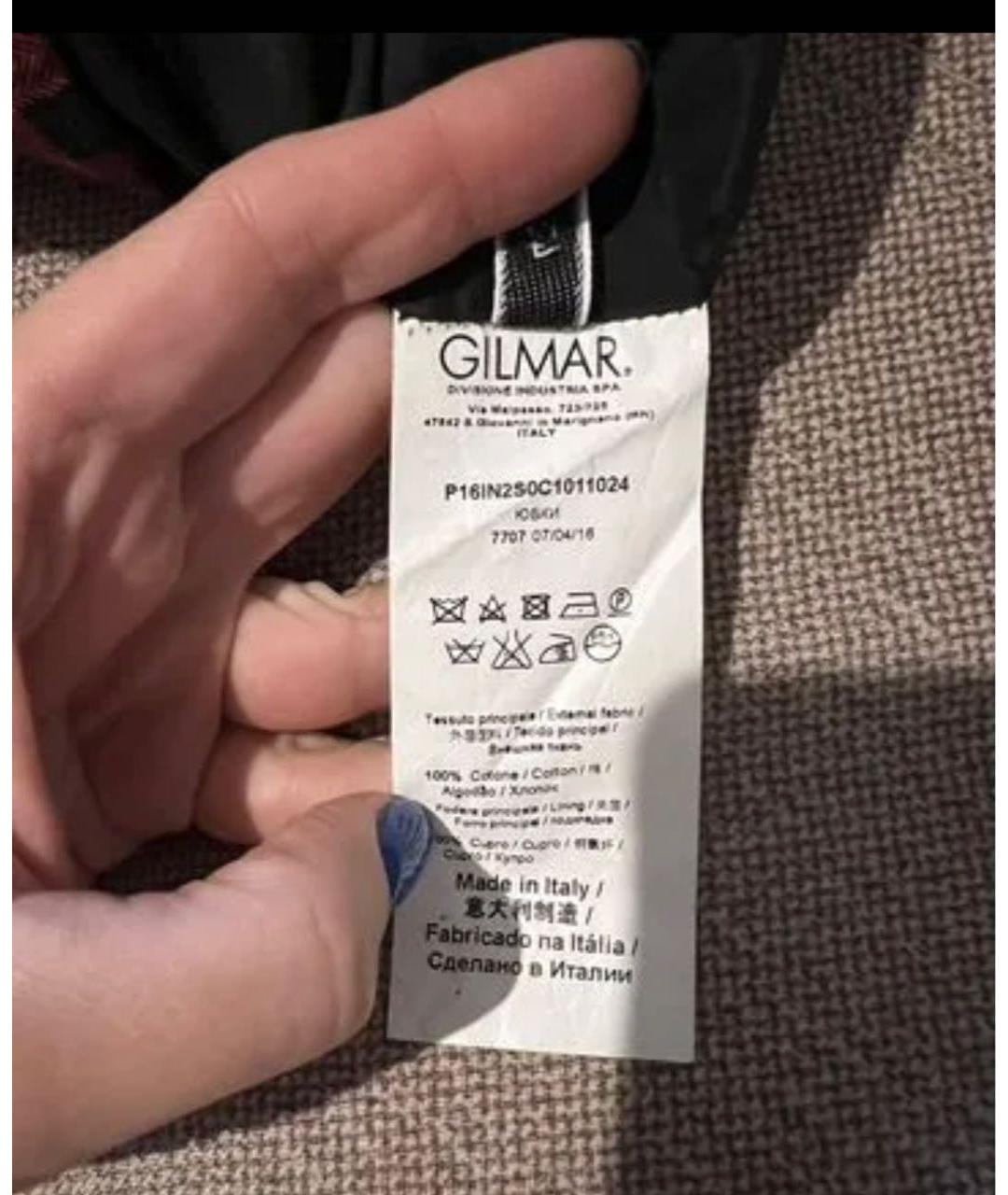 NO. 21 Красная хлопковая юбка мини, фото 5