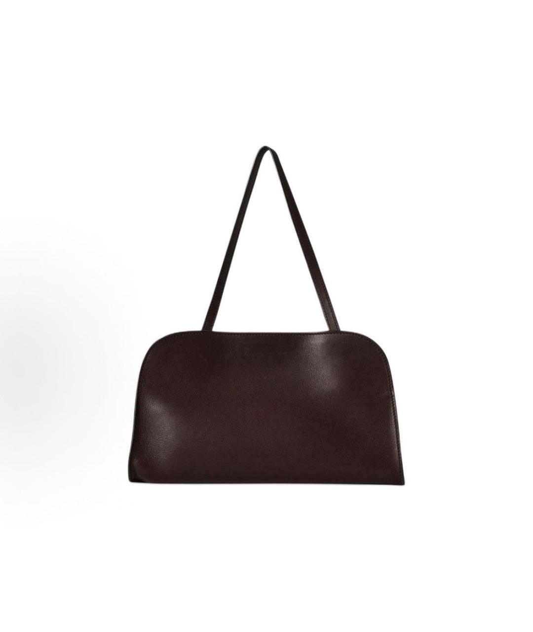 THE ROW Бордовая кожаная сумка через плечо, фото 5