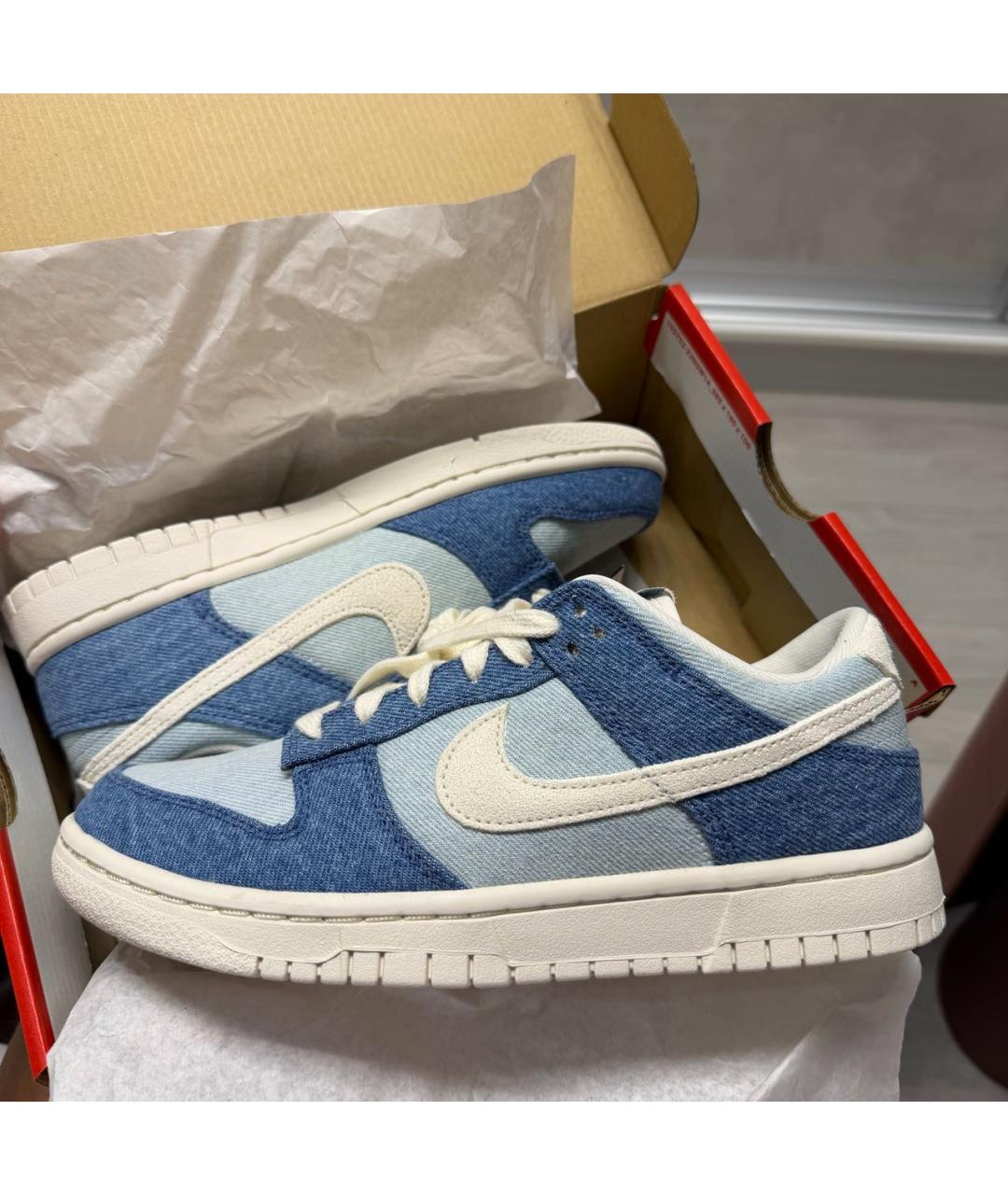 NIKE Синие кроссовки, фото 2