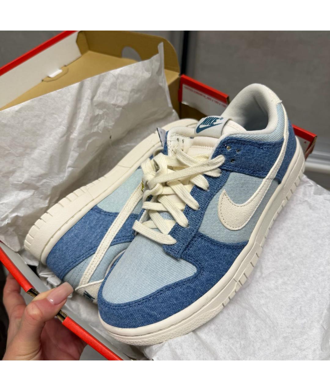 NIKE Синие кроссовки, фото 5