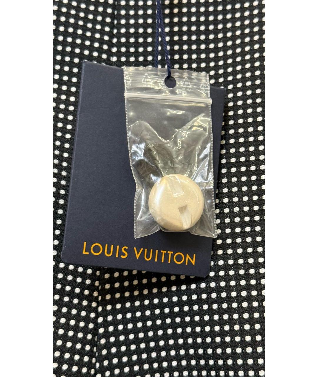 LOUIS VUITTON Серые шерстяные прямые брюки, фото 4