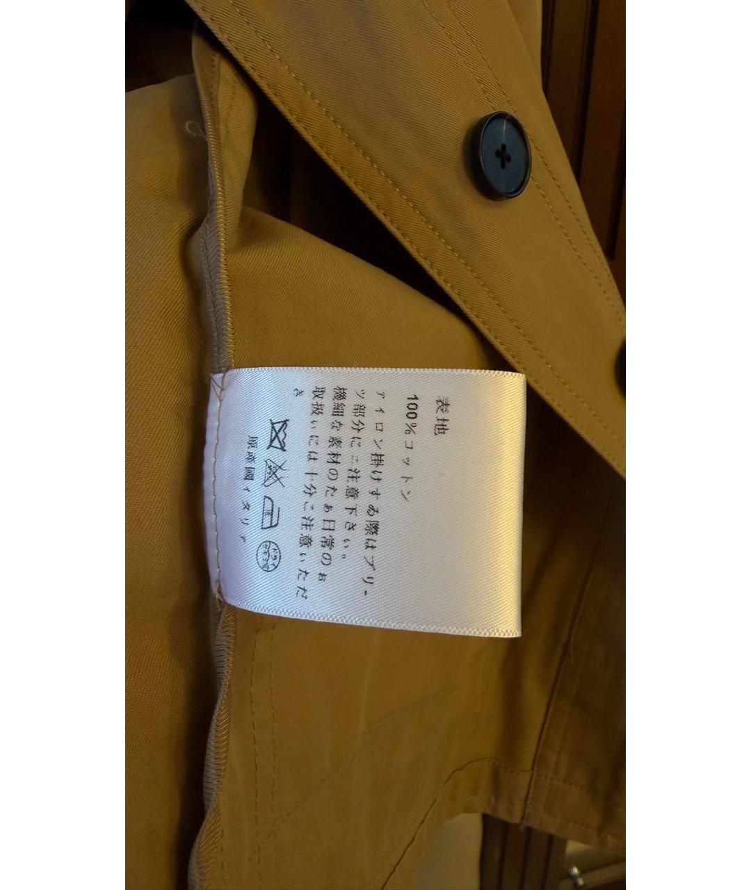 CHRISTIAN DIOR Бежевая хлопковая куртка, фото 5