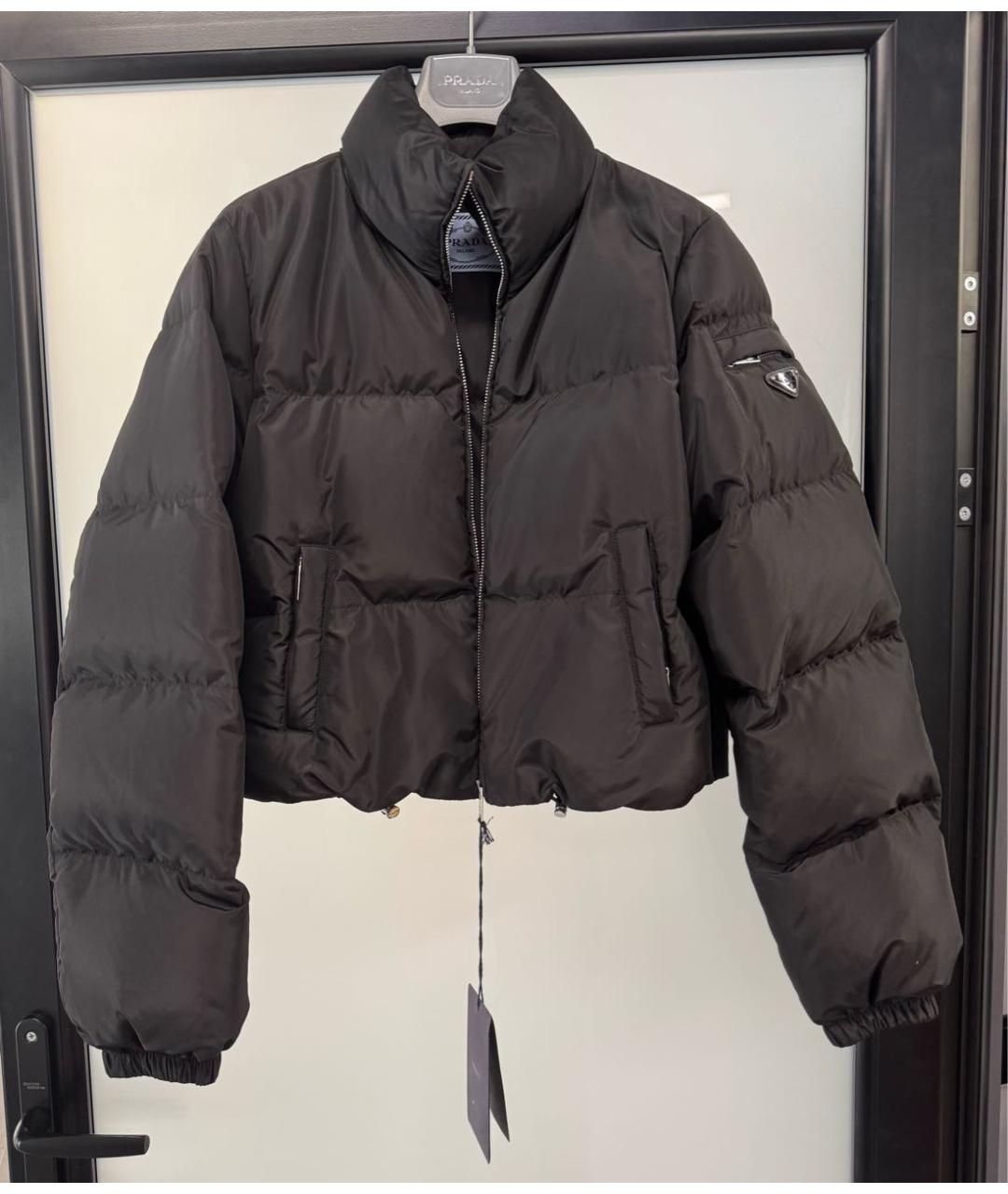 PRADA Черный пуховик, фото 4