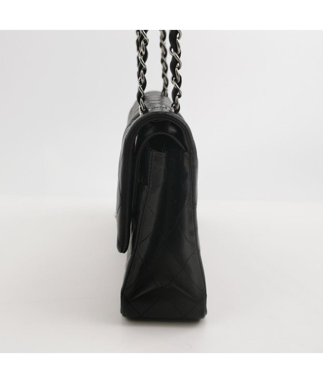 CHANEL Черная кожаная сумка через плечо, фото 2