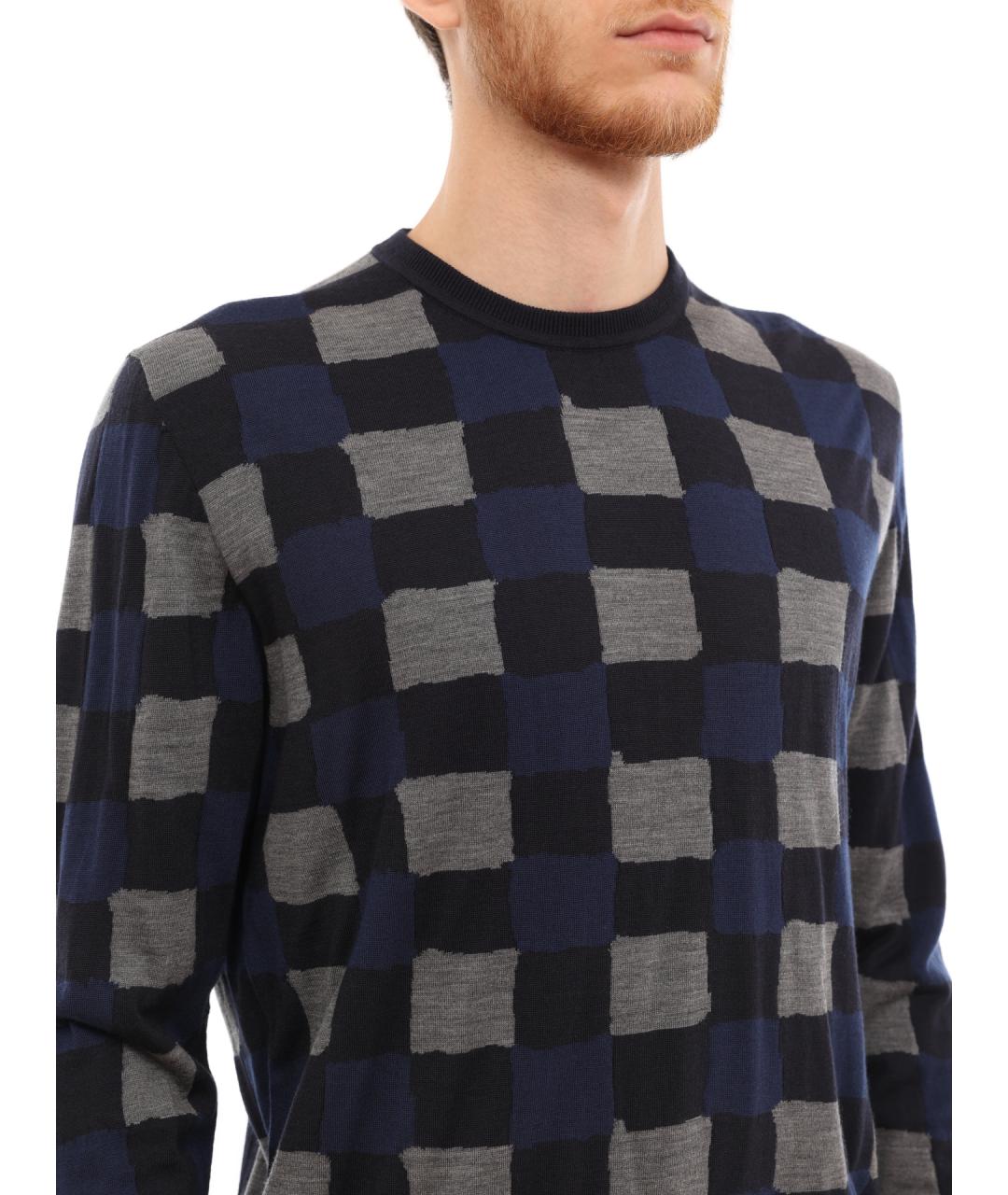 ZZEGNA Синий джемпер / свитер, фото 2