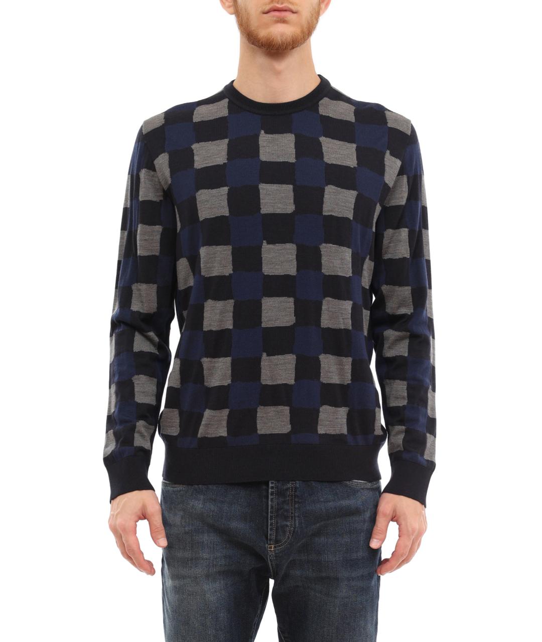 ZZEGNA Синий джемпер / свитер, фото 1