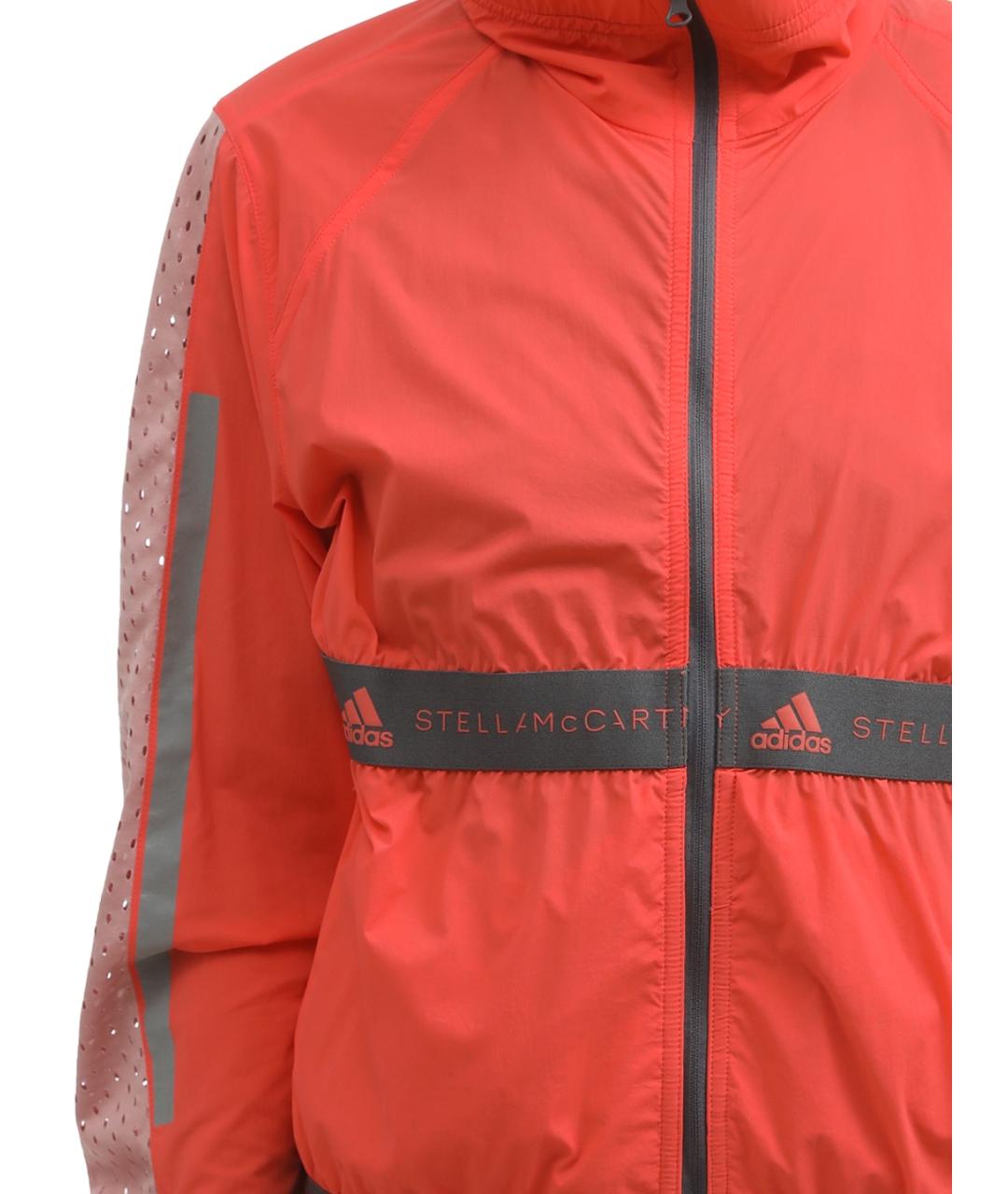 ADIDAS BY STELLA MCCARTNEY Коралловая полиамидовая куртка, фото 4