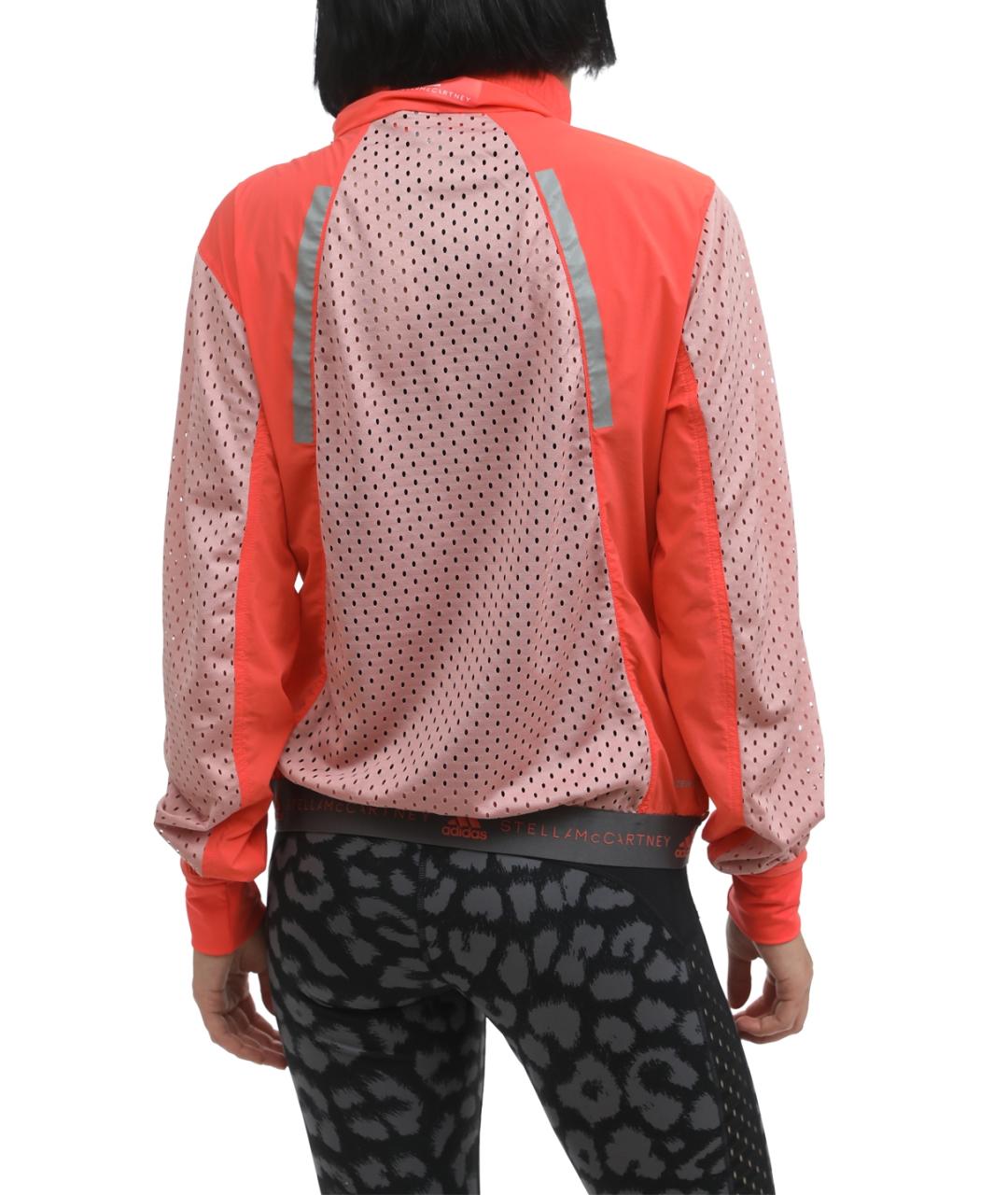 ADIDAS BY STELLA MCCARTNEY Коралловая полиамидовая куртка, фото 3