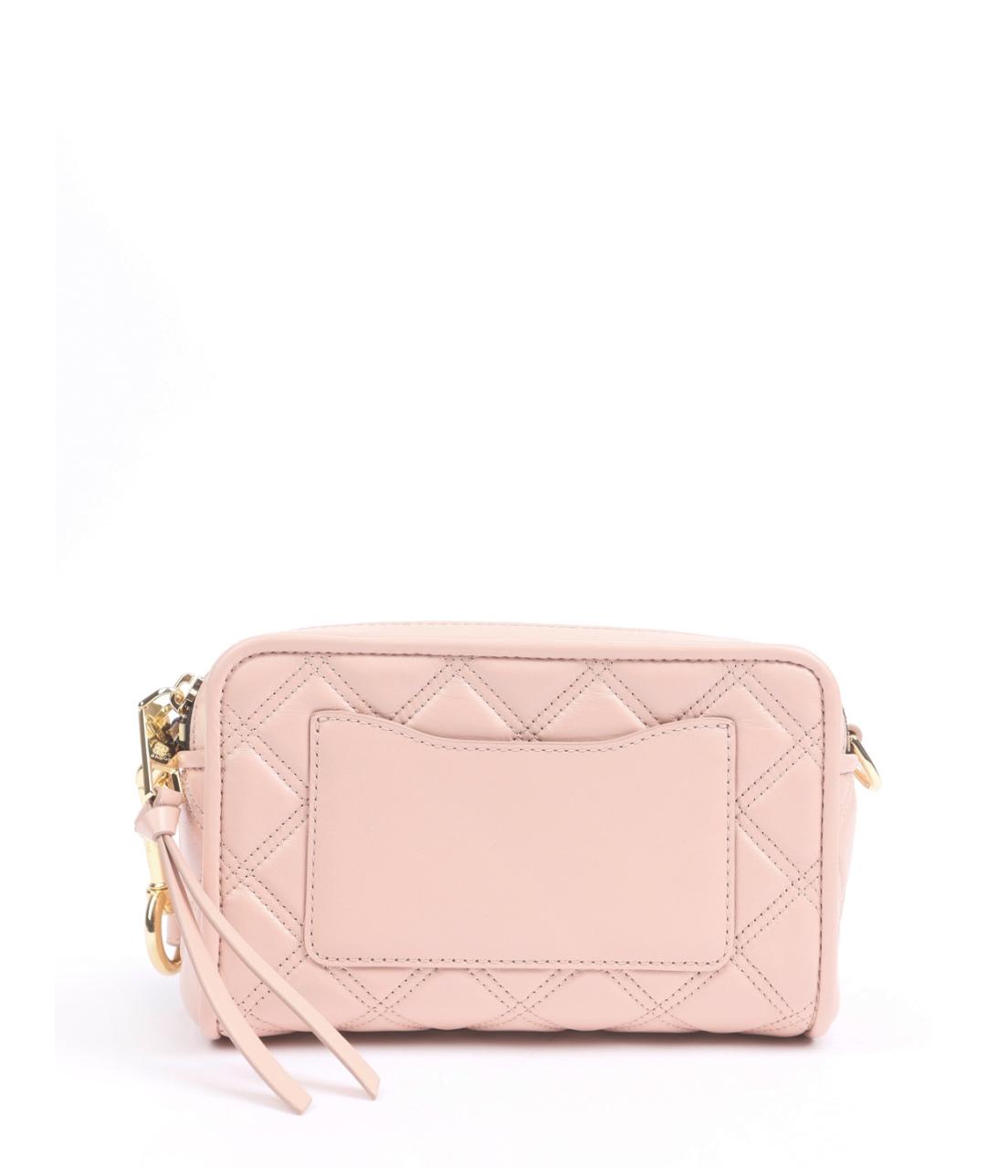 MARC JACOBS Розовая кожаная сумка через плечо, фото 2
