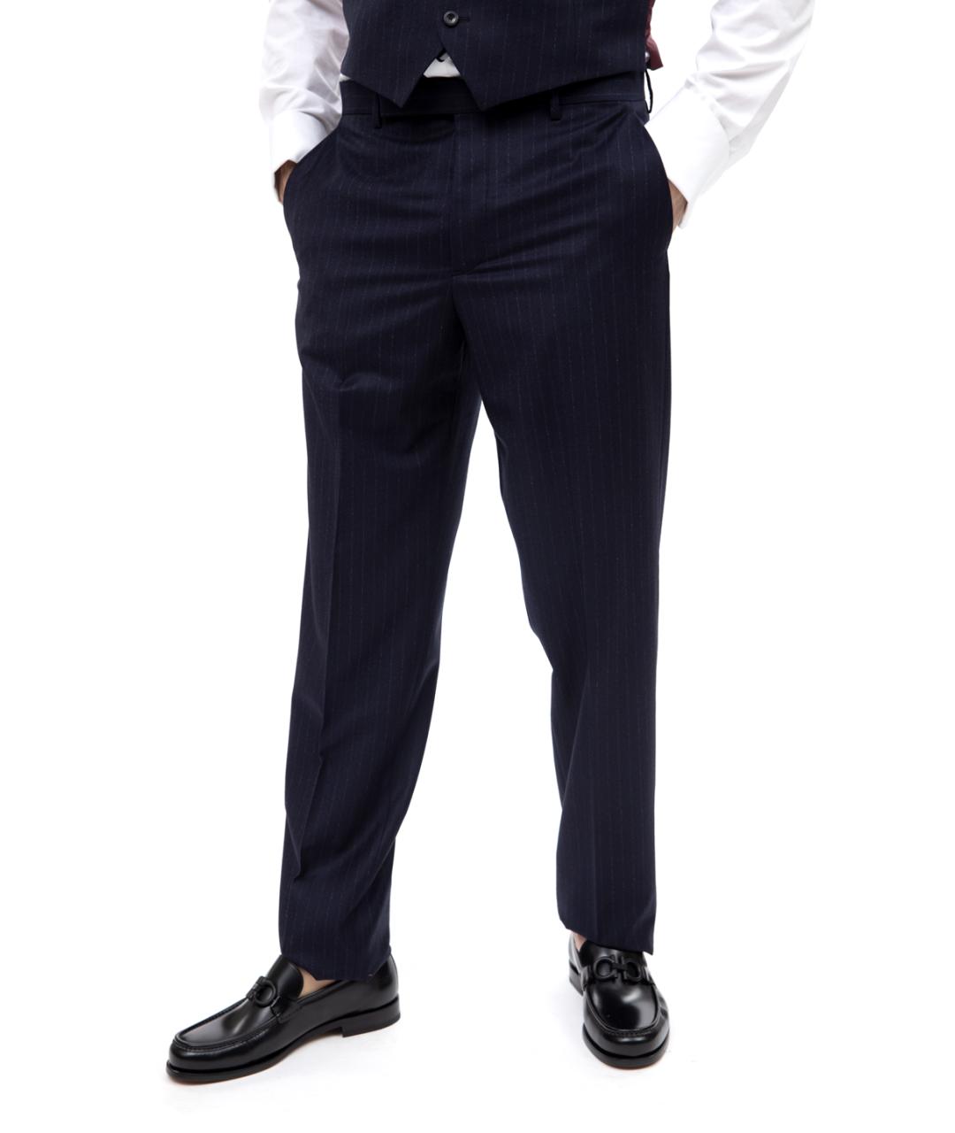 EMPORIO ARMANI Синий классический костюм, фото 5