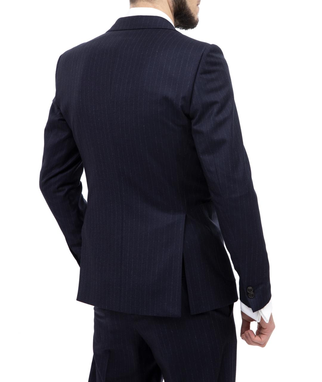 EMPORIO ARMANI Синий классический костюм, фото 3