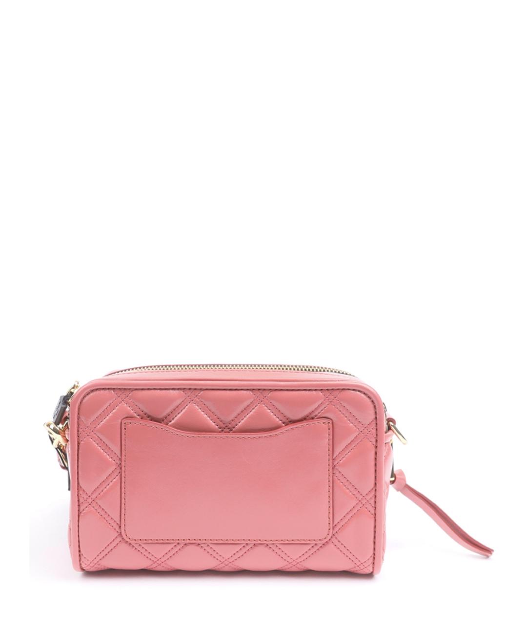 MARC JACOBS Розовая кожаная сумка через плечо, фото 3