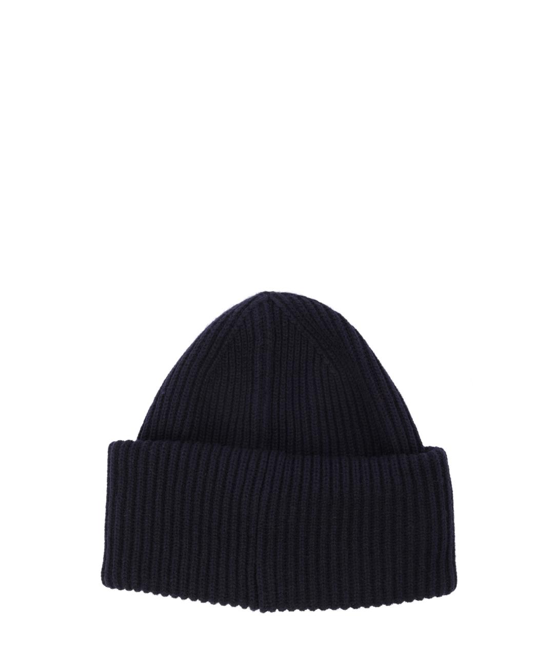 EA7 Темно-синяя шапка, фото 5