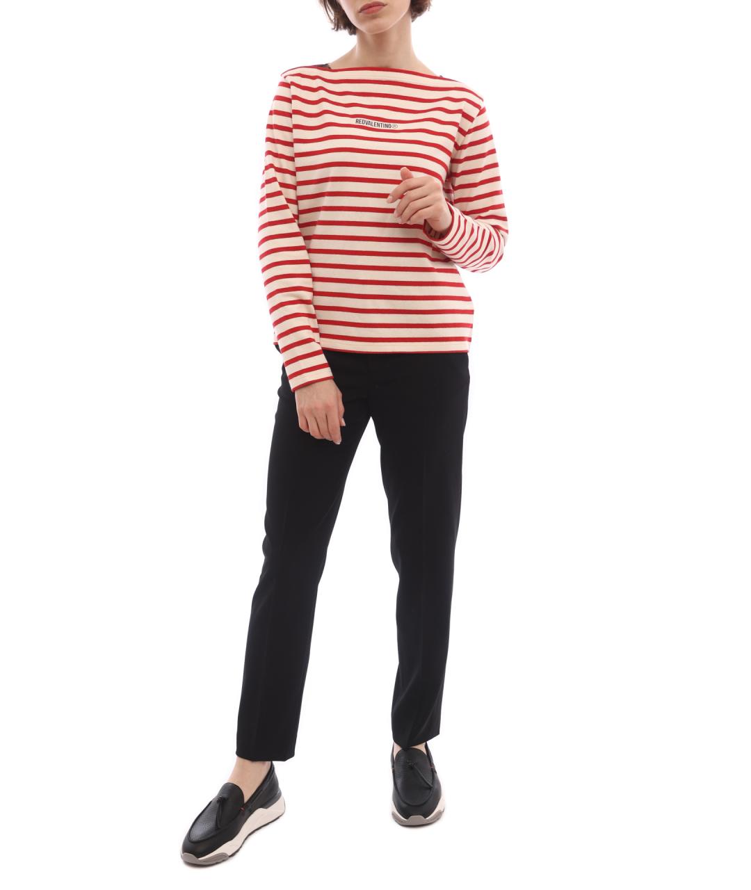 VALENTINO Мульти хлопковый джемпер / свитер, фото 5