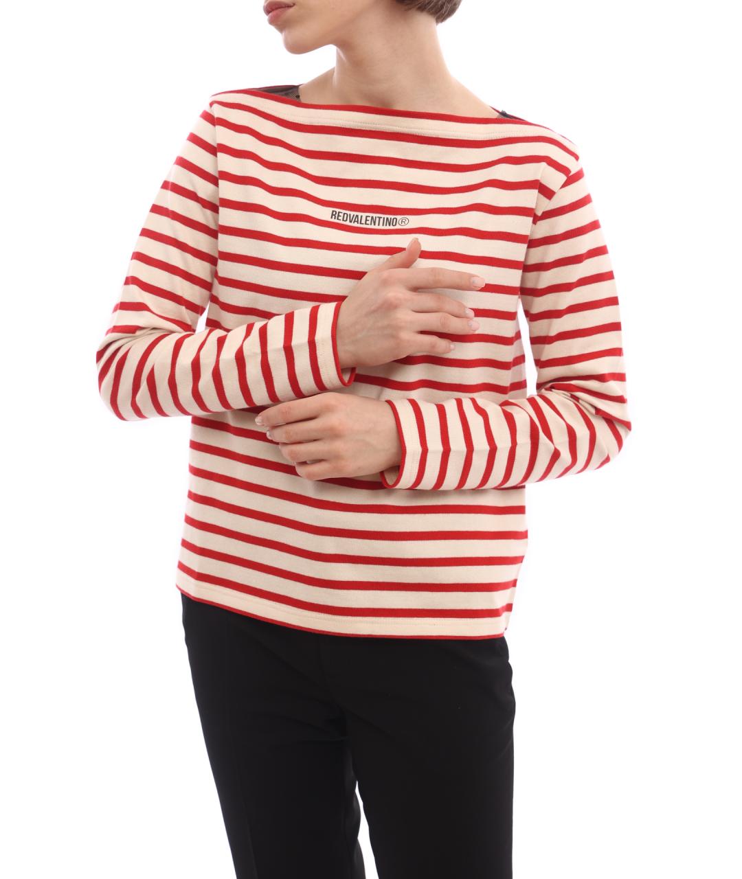 VALENTINO Мульти хлопковый джемпер / свитер, фото 8