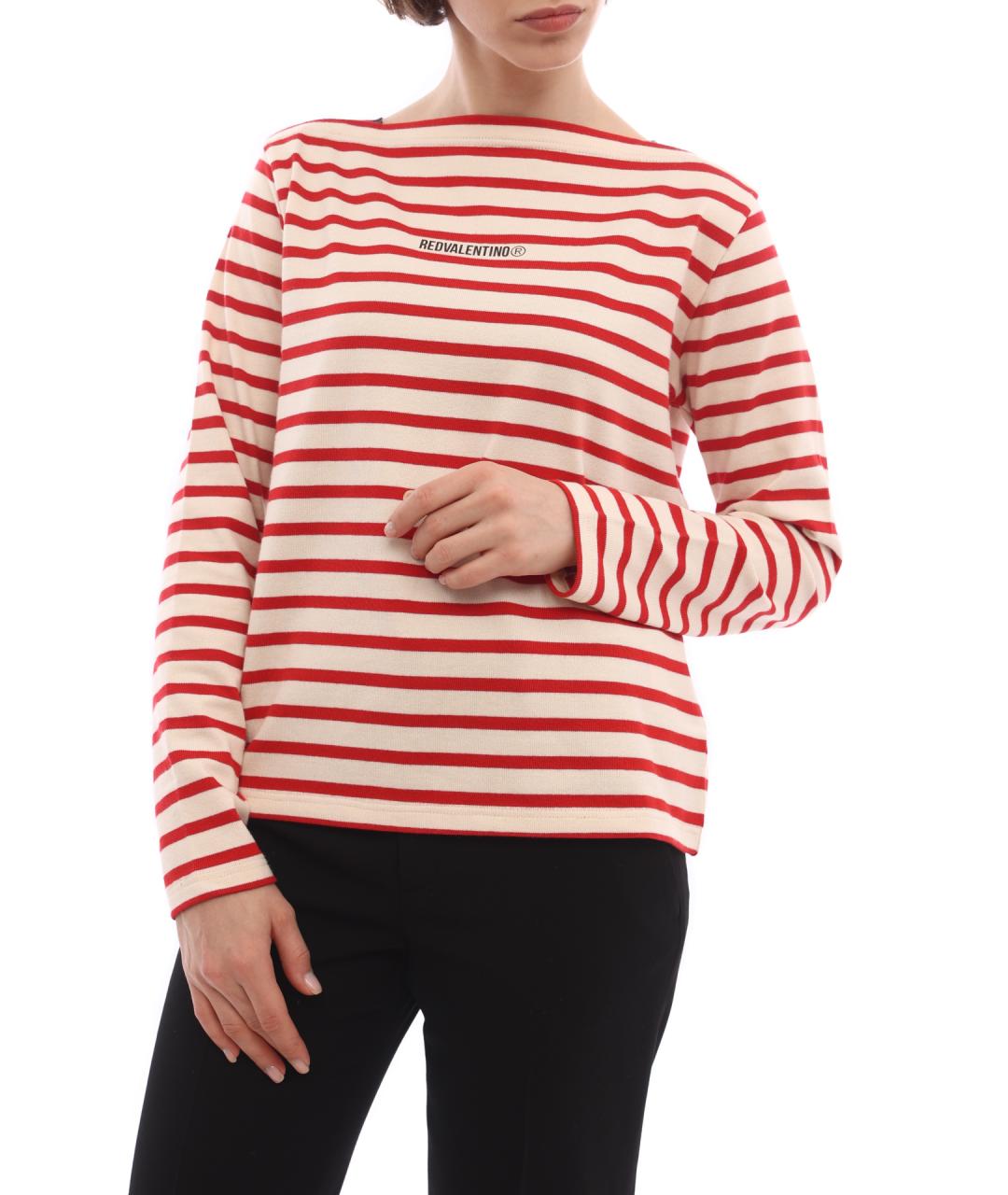 VALENTINO Мульти хлопковый джемпер / свитер, фото 4