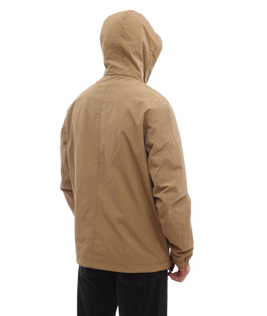 ARMANI EXCHANGE Бежевая полиамидовая куртка, фото 5