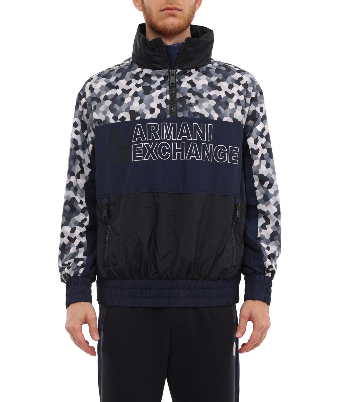 ARMANI EXCHANGE Синяя полиэстеровая куртка, фото 1