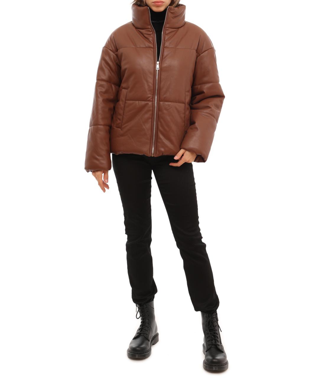 LIU JO Коричневая куртка, фото 2