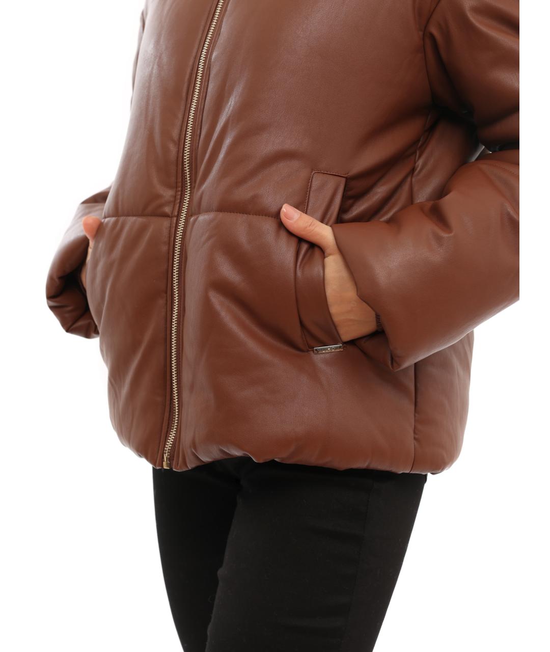 LIU JO Коричневая куртка, фото 4