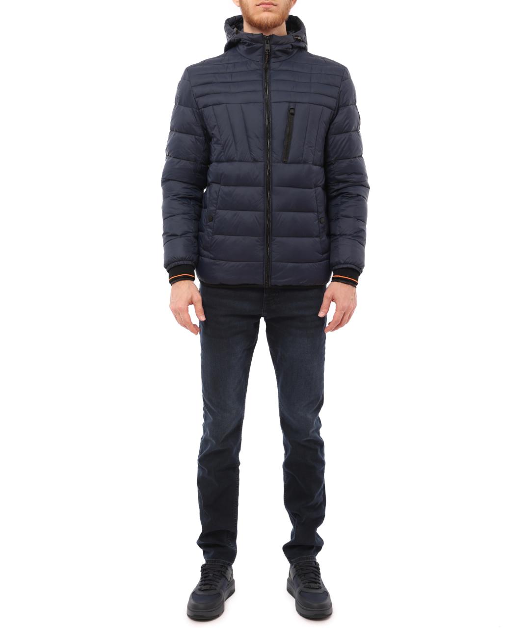 HUGO BOSS Темно-синяя куртка, фото 7