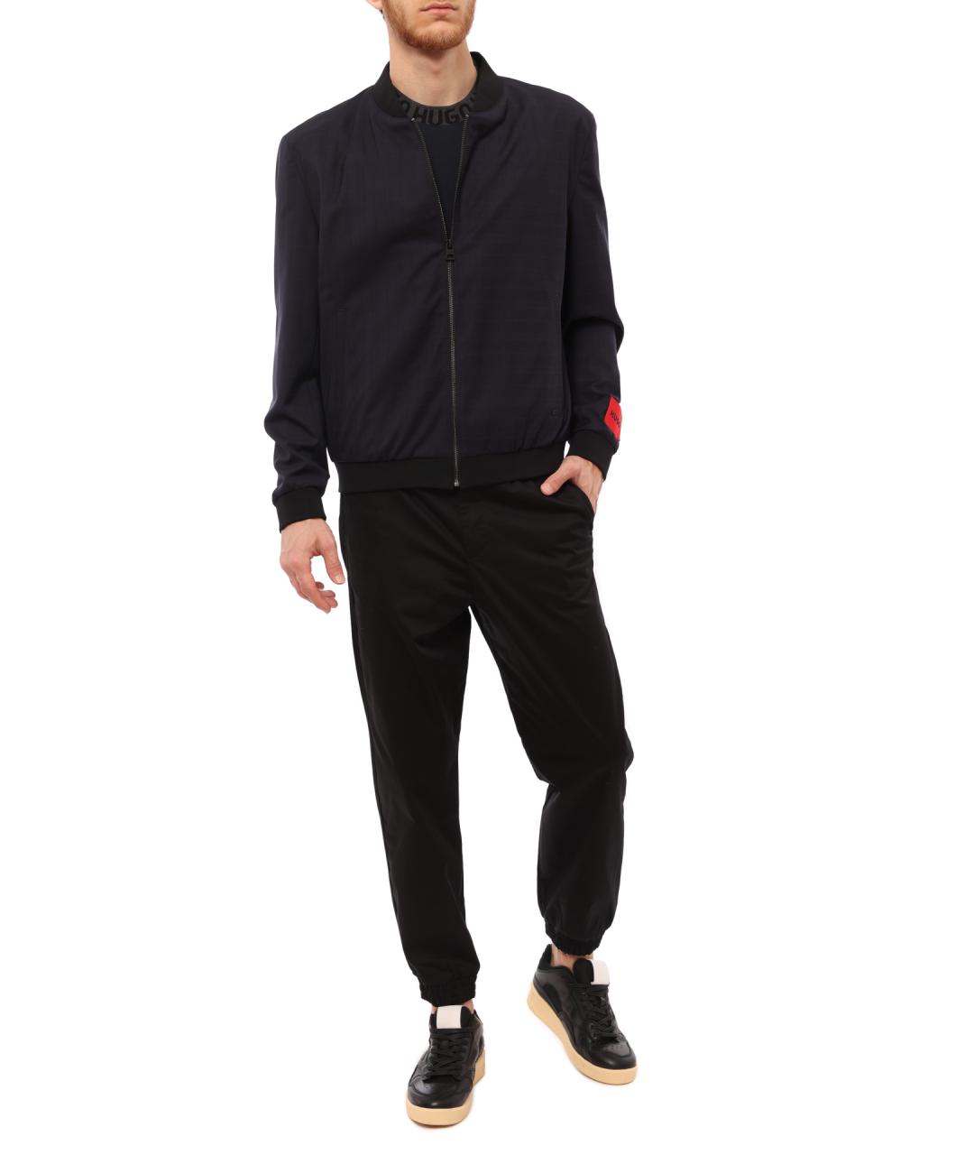 HUGO Синяя шерстяная куртка, фото 2