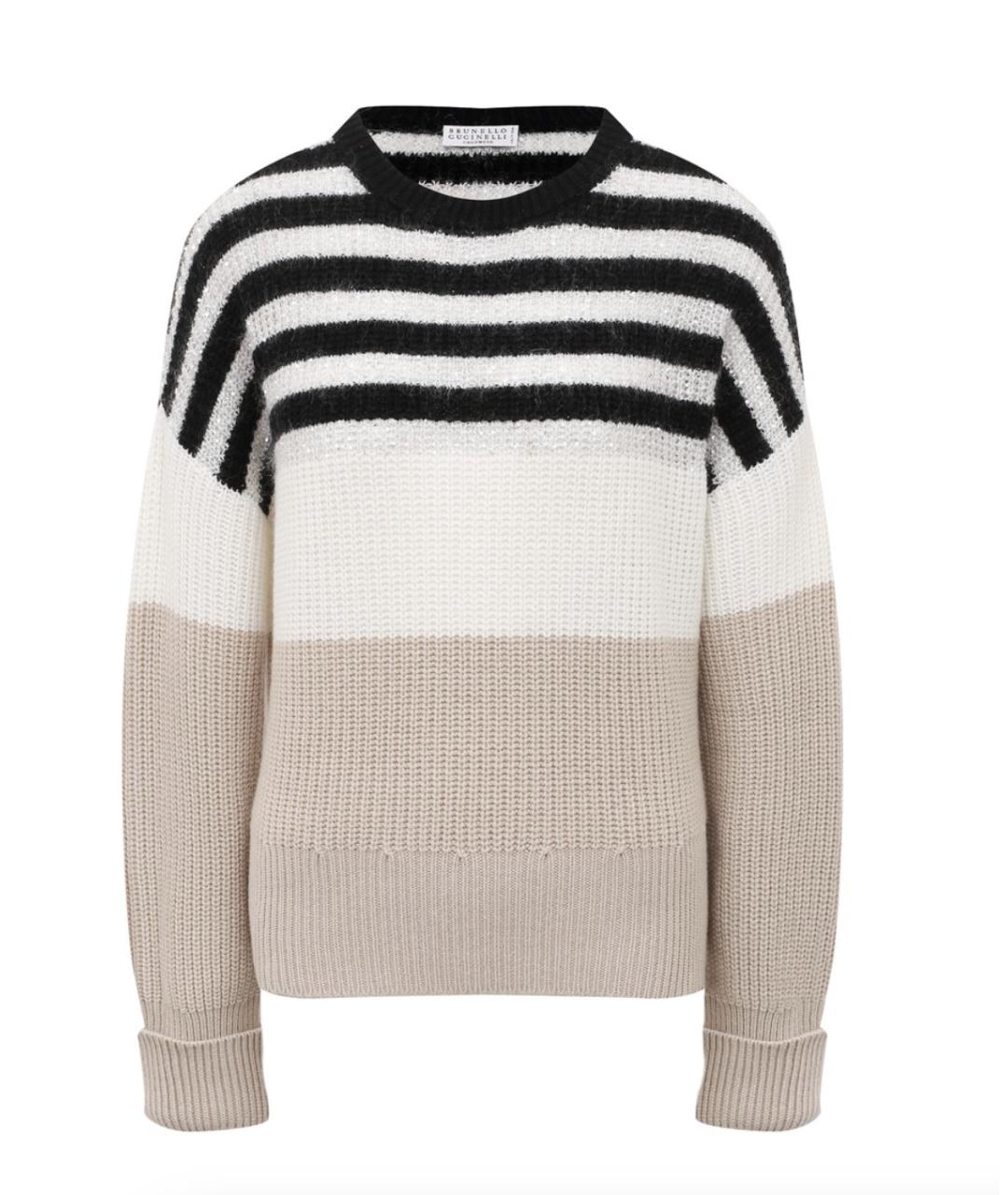 BRUNELLO CUCINELLI Мульти шерстяной джемпер / свитер, фото 1