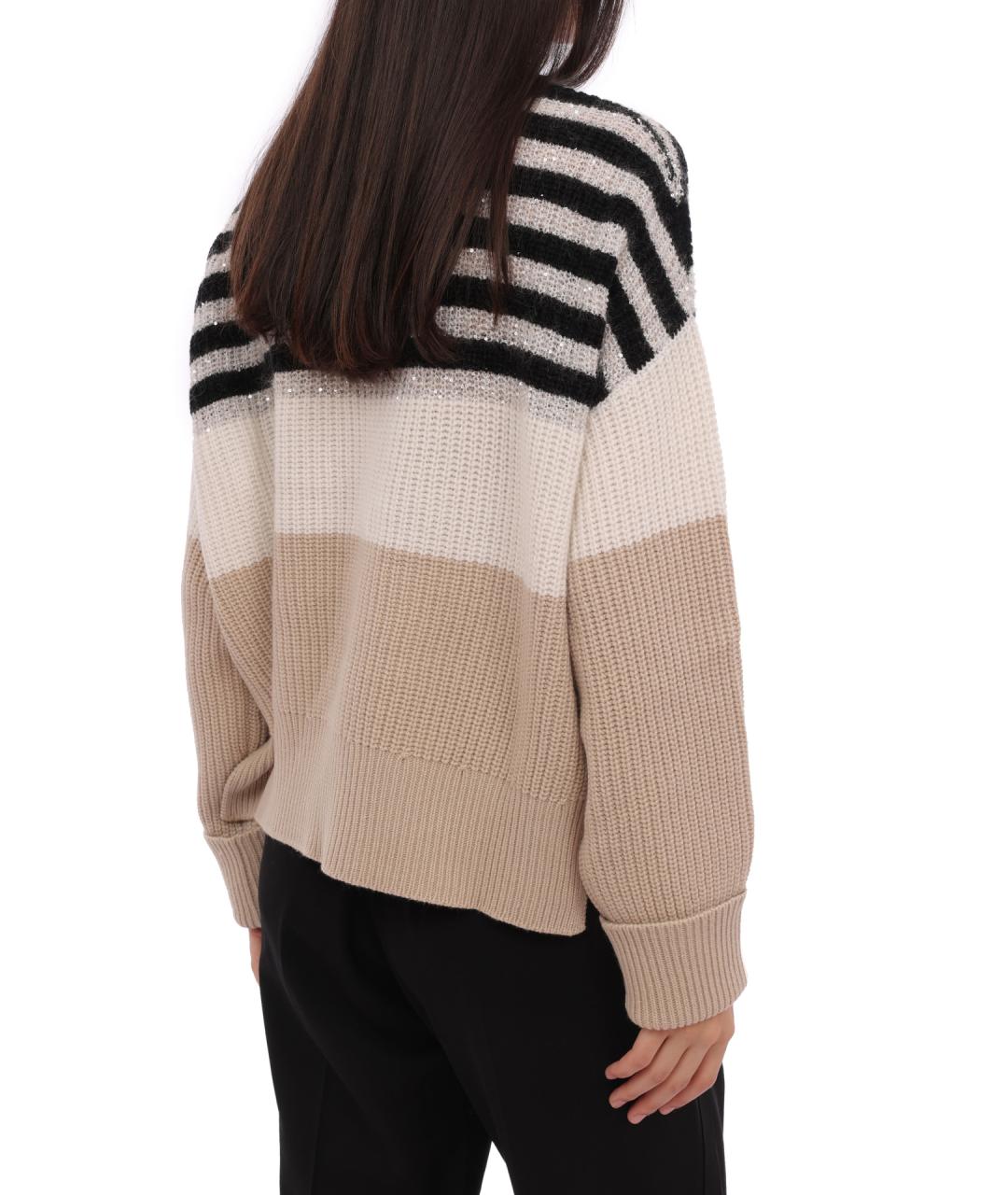 BRUNELLO CUCINELLI Мульти шерстяной джемпер / свитер, фото 6