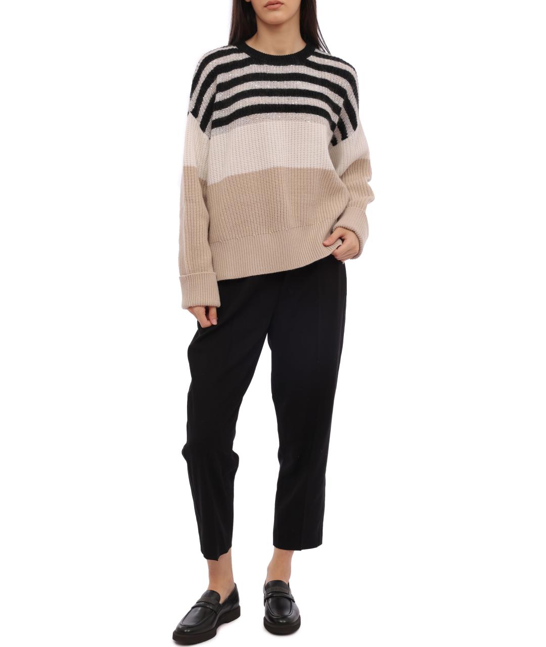 BRUNELLO CUCINELLI Мульти шерстяной джемпер / свитер, фото 2