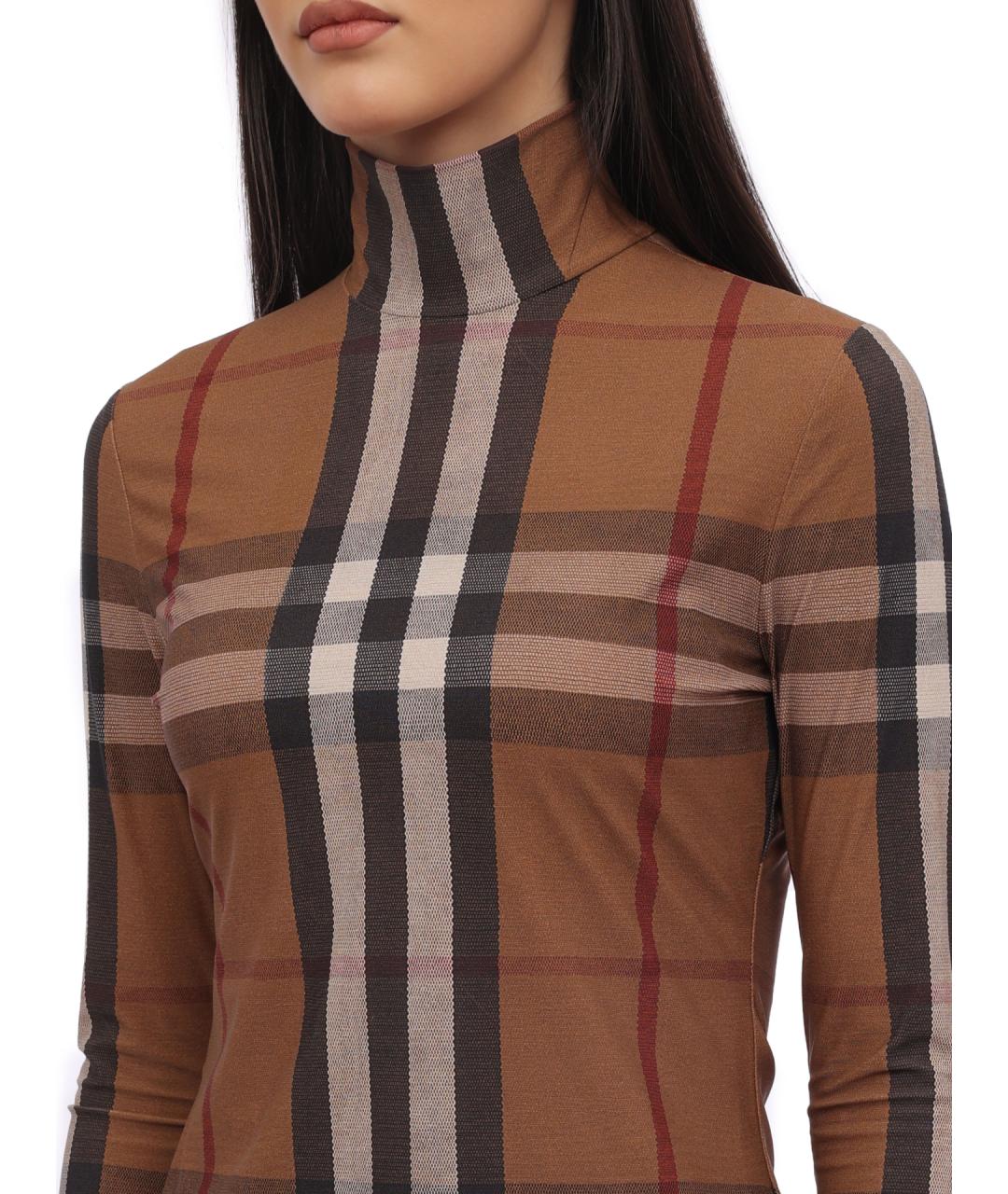 BURBERRY Мульти водолазка, фото 4