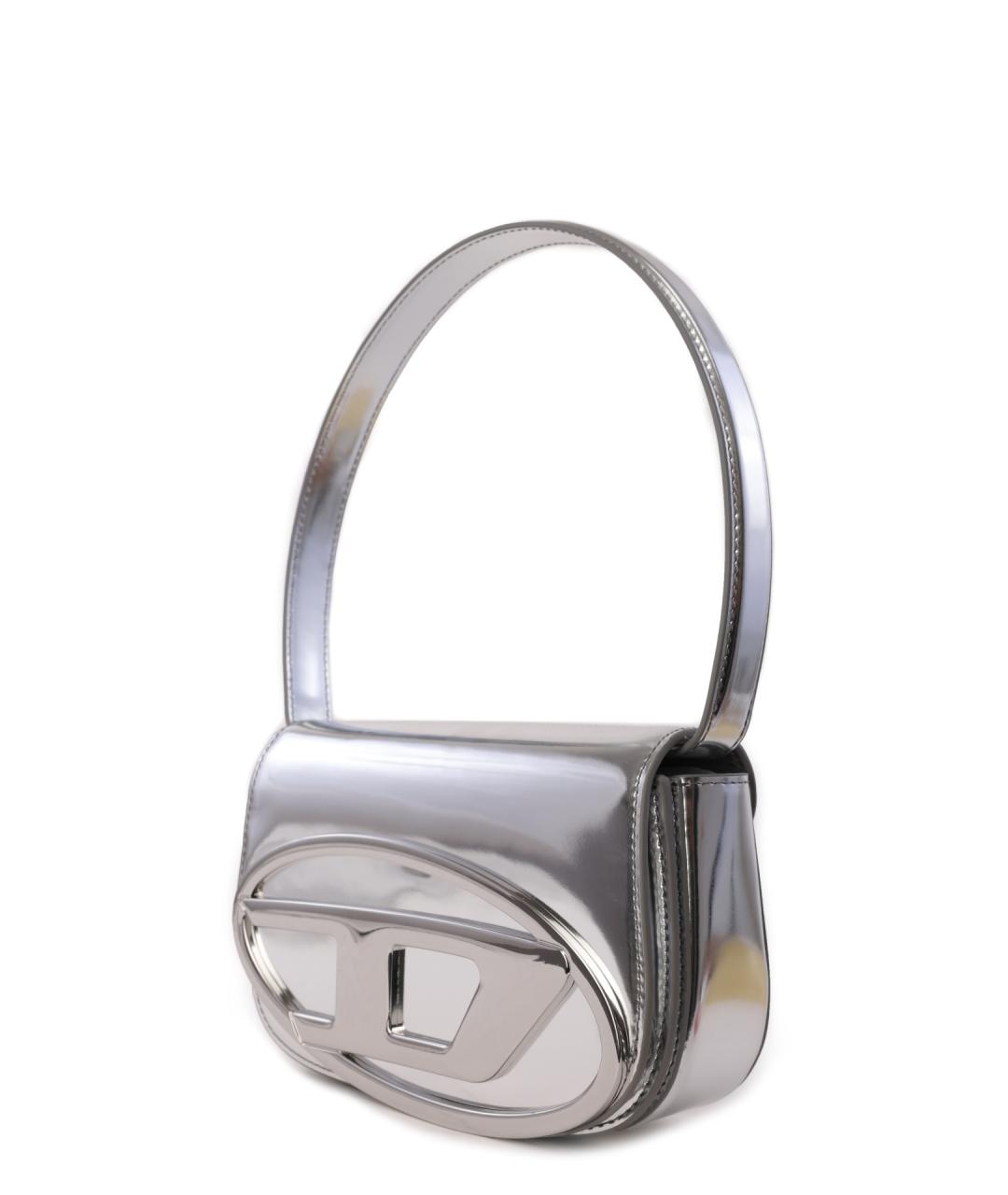 DIESEL Серебряная сумка через плечо, фото 2